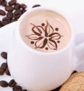 自制版摩卡咖啡的做法配方與操作教程 摩卡咖啡巧克力醬雕花技巧