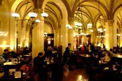 我不在咖啡館，就在前往咖啡館的路上——維也納中央咖啡館