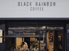 杭州極簡風格咖啡館-Black Rainbow coffee 杭州適合拍照文藝咖啡