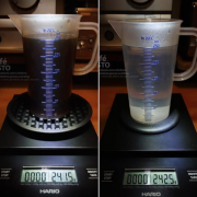 250毫升咖啡液不等於250克的咖啡液 咖啡秤爲什麼要計時間功能