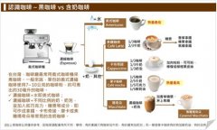 黑咖啡與加牛奶的咖啡特點 常見咖啡的熱量與咖啡因含量介紹